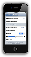BAMSettingsPhoneExcerpt BAM Settings iPhone